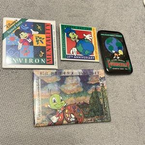 Jiminy Cricket Collectible Pins